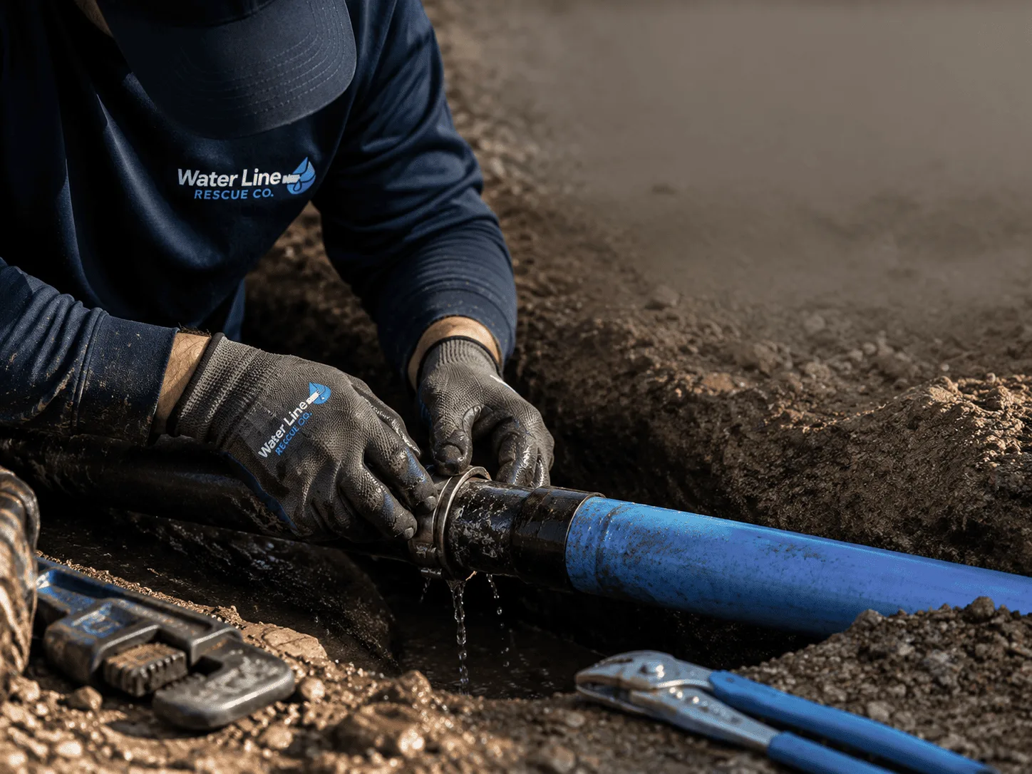 Why choose Water Line Repair in Larned, KS